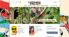 Desktop Screenshot of leopardforlag.se